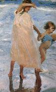 Joaquin Sorolla Two Sisters oil painting on canvas